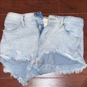 jean shorts